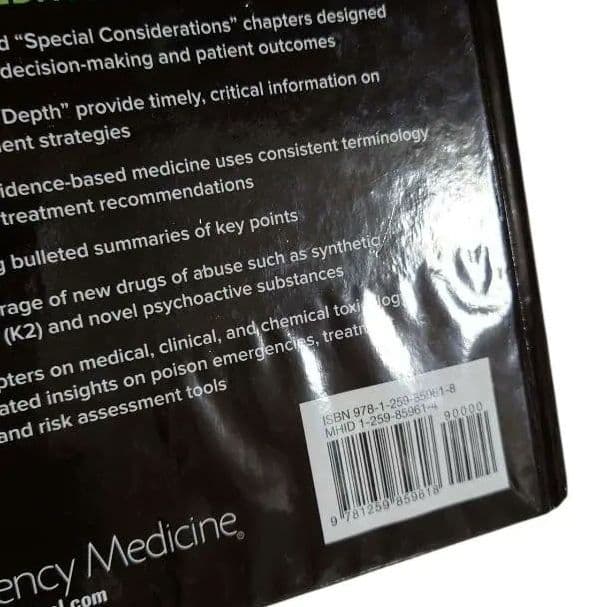 裁断Goldfrank's Toxicologic Emergencies 11