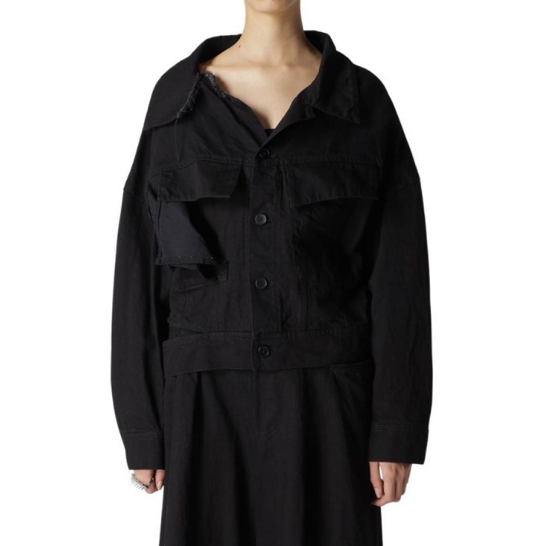 LIMI feu 10 OZ DENIM SLIT JEANS ジャケット