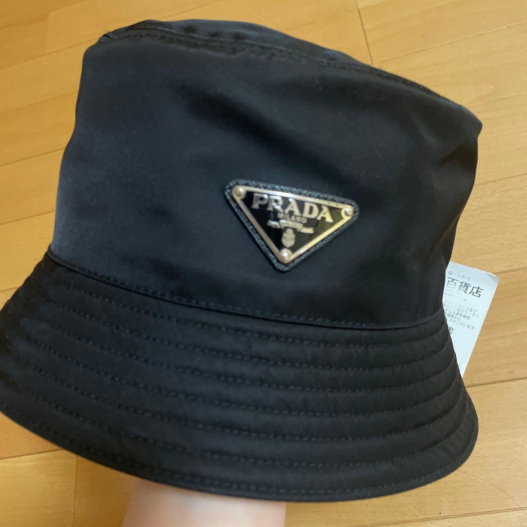 プラダ バケットハット レディースLサイズ