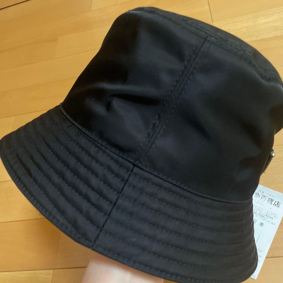 プラダ バケットハット レディースLサイズ