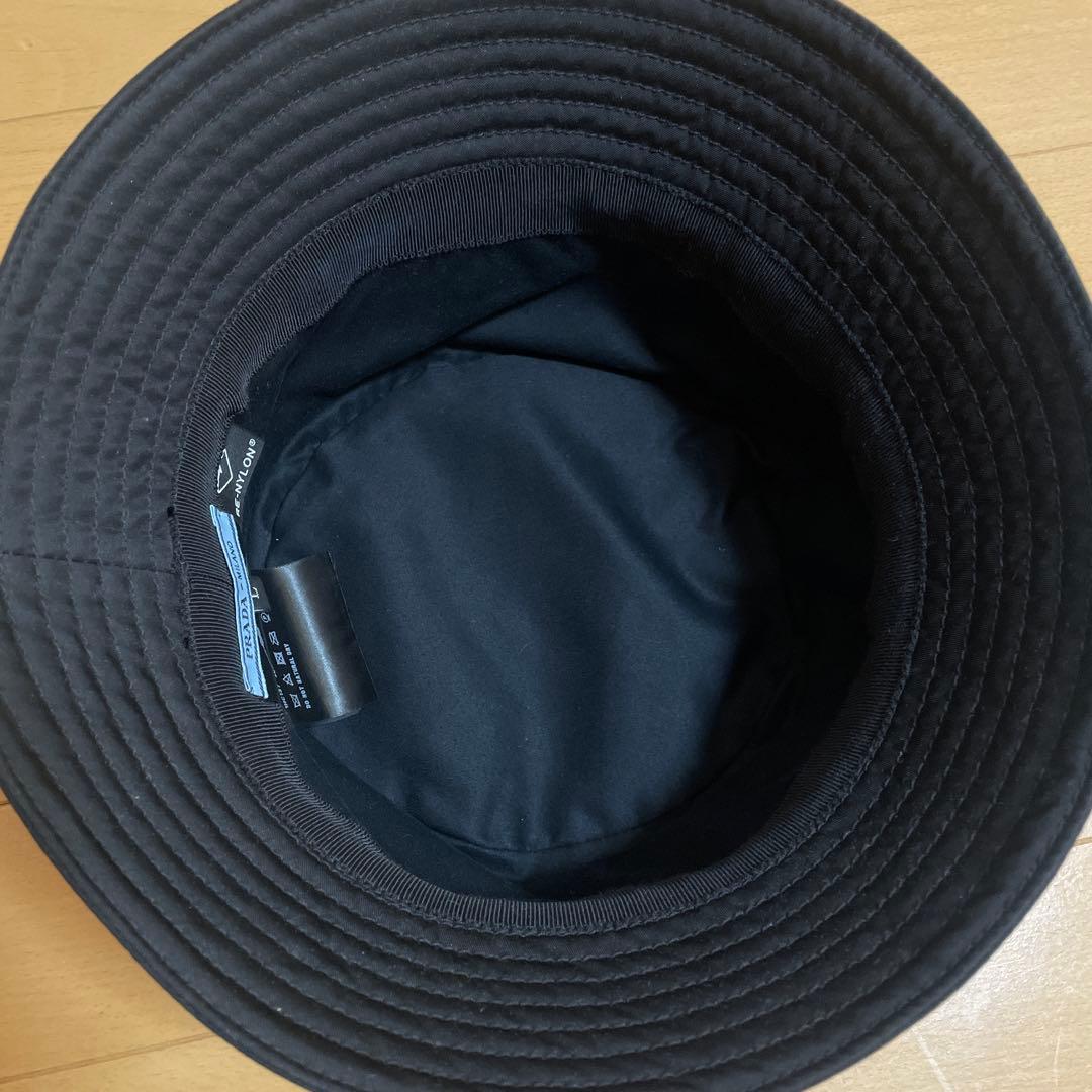 プラダ バケットハット レディースLサイズ