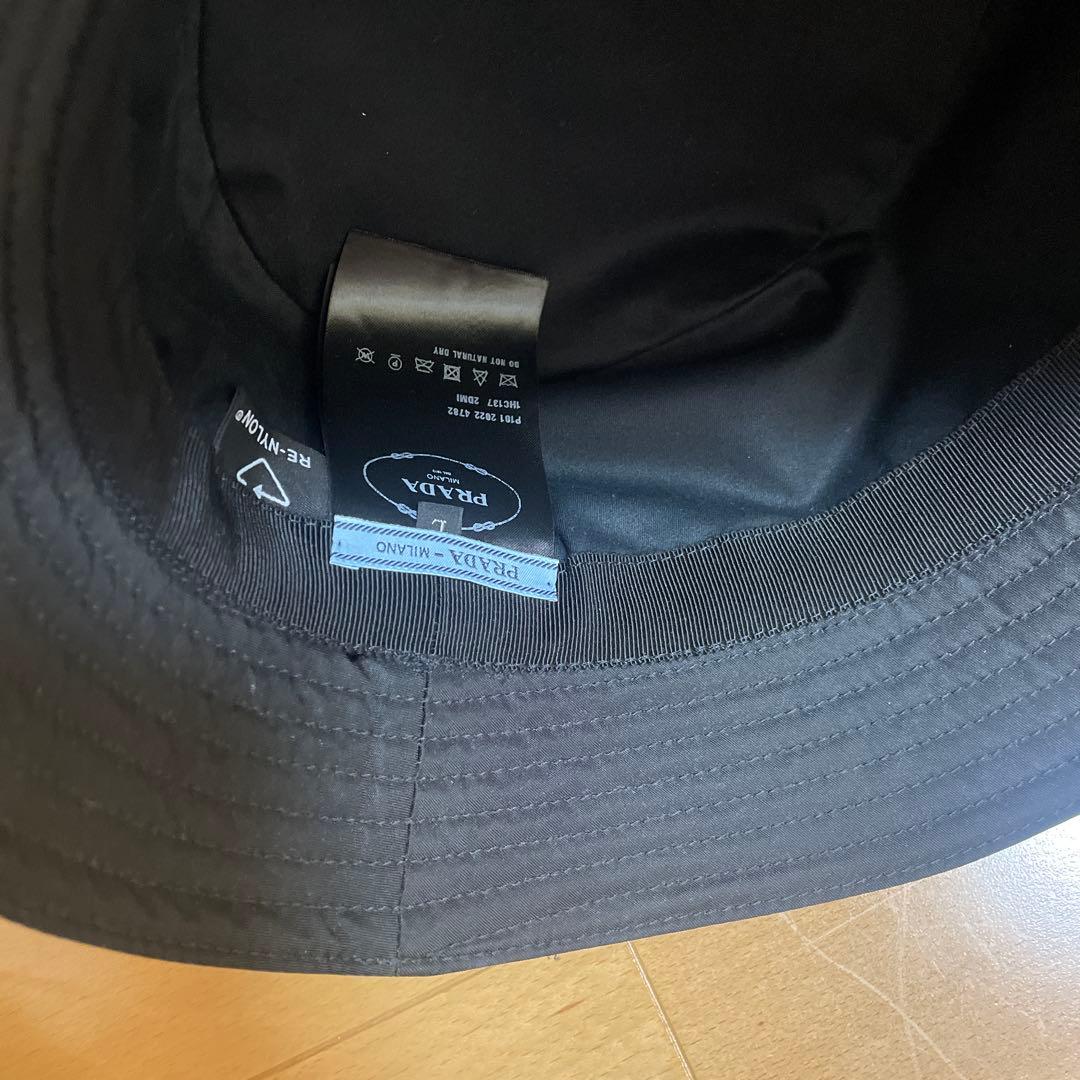 プラダ バケットハット レディースLサイズ