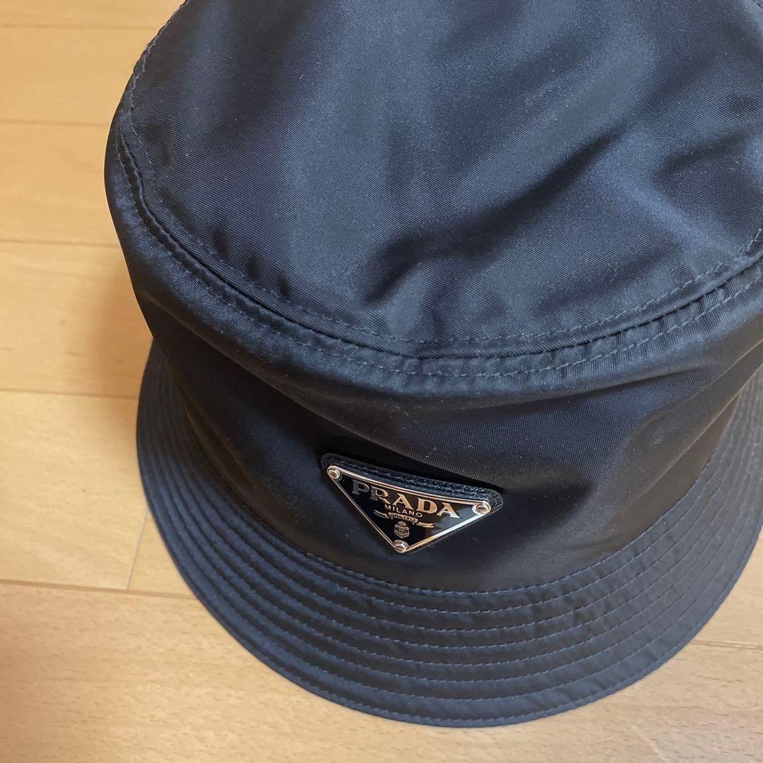 プラダ バケットハット レディースLサイズ