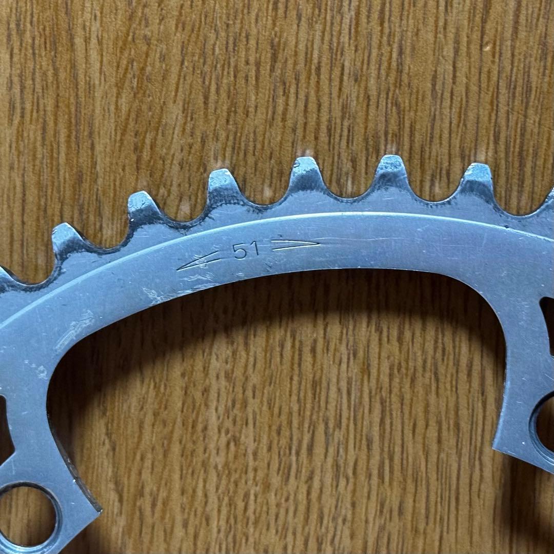 希少 カンパニョーロ チェーンリング njs 51T 競輪 ピスト