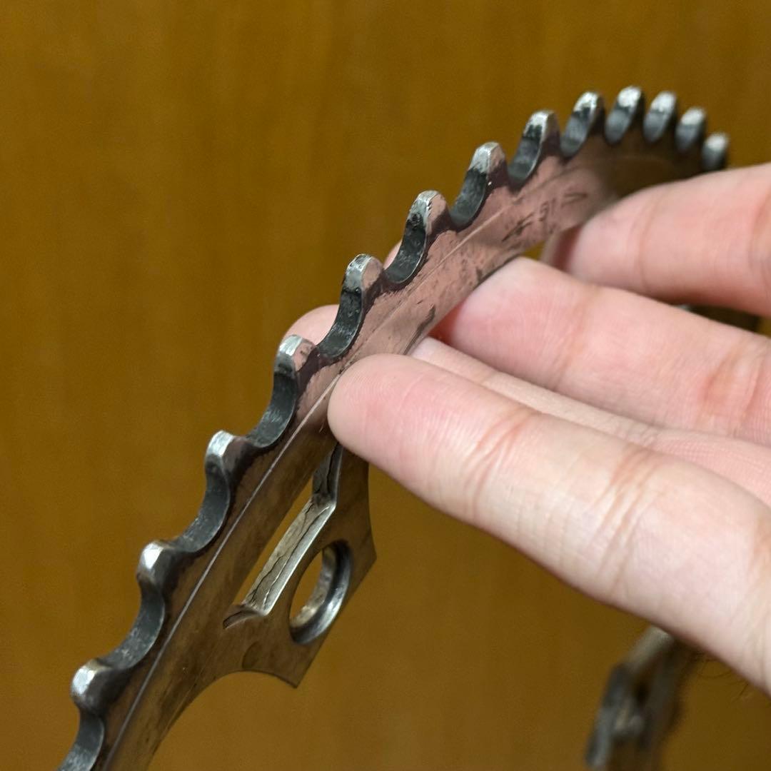 希少 カンパニョーロ チェーンリング njs 51T 競輪 ピスト