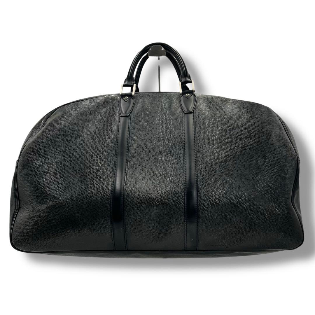 良品 ルイヴィトン タイガ レザー ボストン バッグ レディース キーポル55