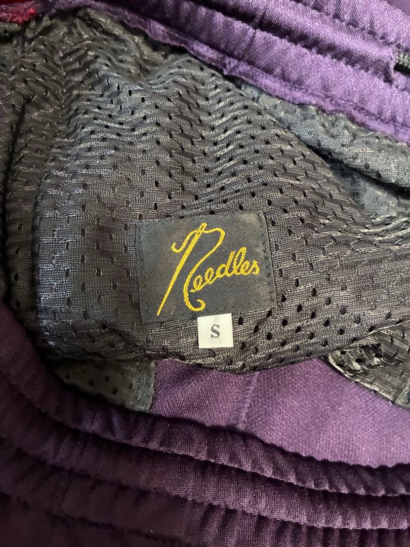 Needlesニードルス トラックパンツ ストレート 22AW パープル