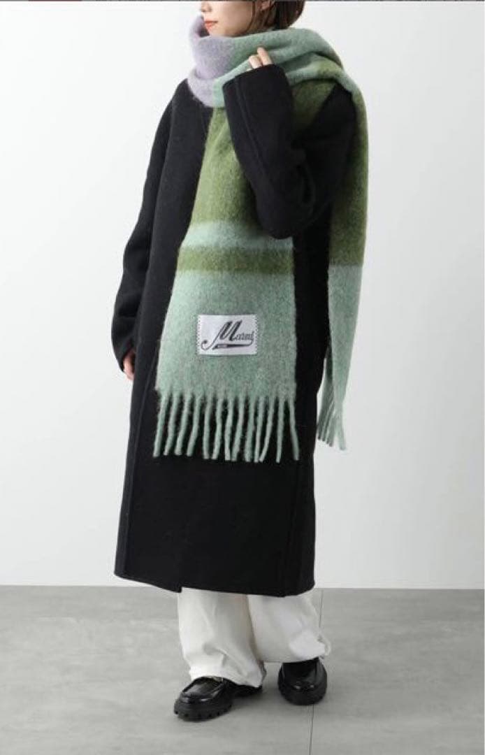 セール‼️今日迄処分‼️結構綺麗】MARNI マルニ マフラー レディース ロゴ