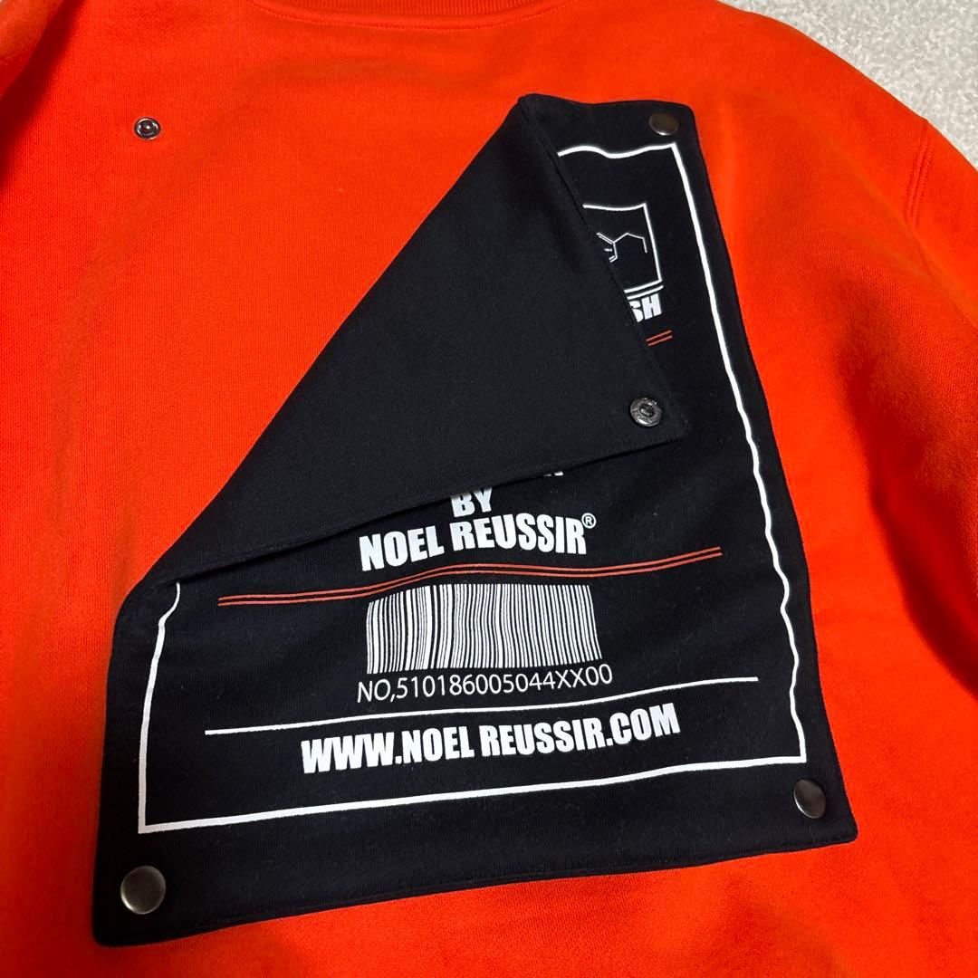レア‼️ノエルレウシール　裏起毛トレーナー オレンジサイズ1 一回のみ着用美品