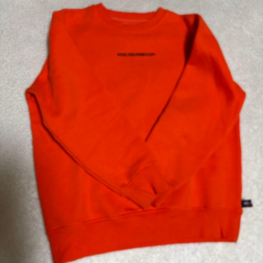 レア‼️ノエルレウシール　裏起毛トレーナー オレンジサイズ1 一回のみ着用美品