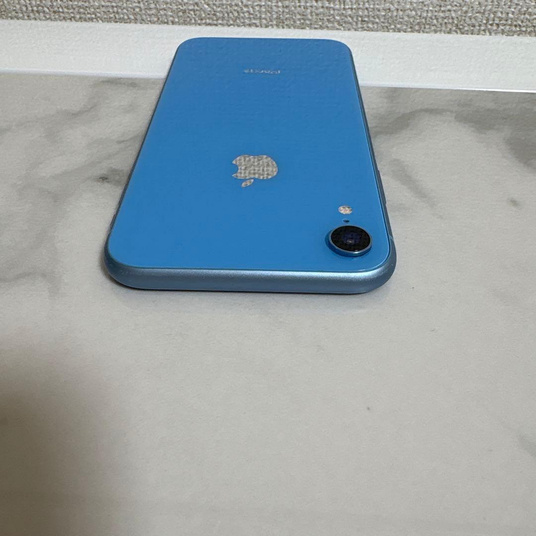 iPhone XR ブルー 動作確認済み 状態良