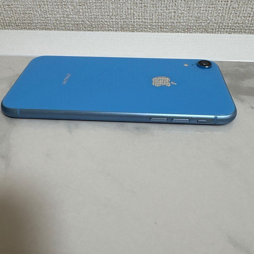 iPhone XR ブルー 動作確認済み 状態良