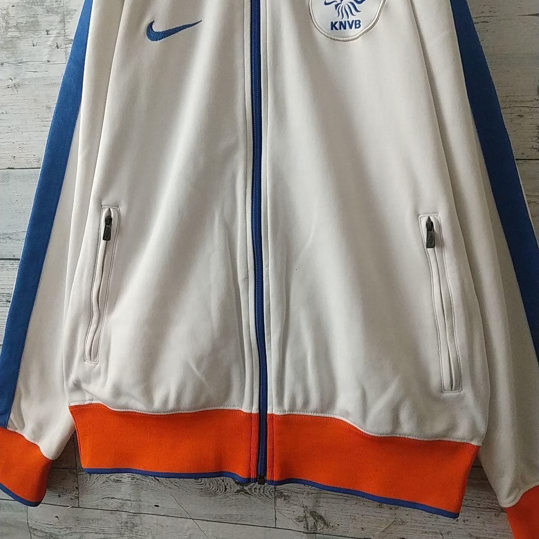 希少カラー☆ナイキ オランダ代表 刺繍 エンブレム トラックジャケット M