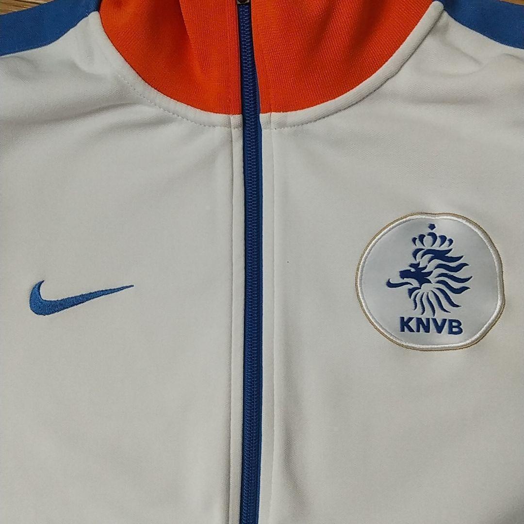 希少カラー☆ナイキ オランダ代表 刺繍 エンブレム トラックジャケット M