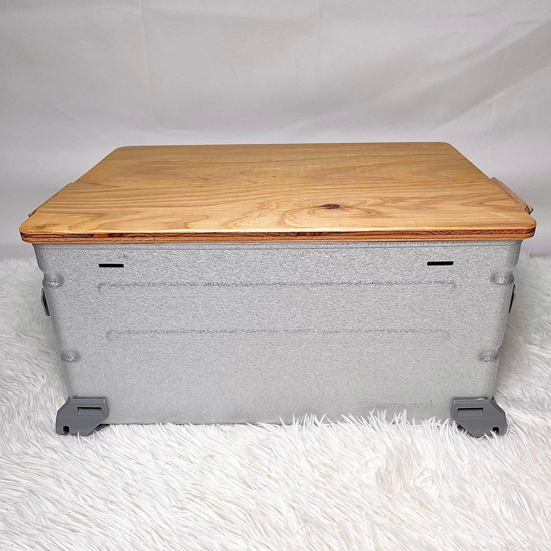 【良品】スノーピーク シェルフコンテナ25 天板付 2台セット