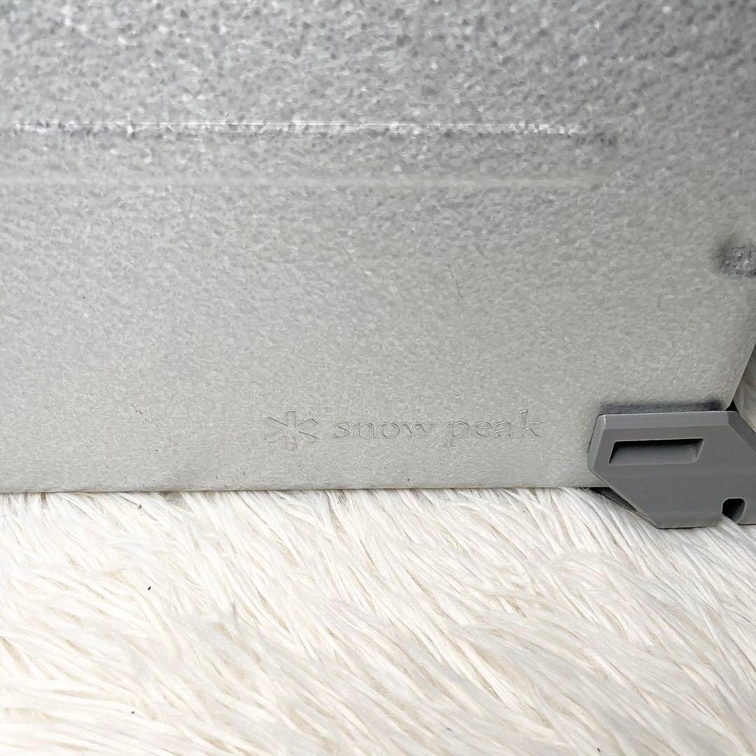 【良品】スノーピーク シェルフコンテナ25 天板付 2台セット