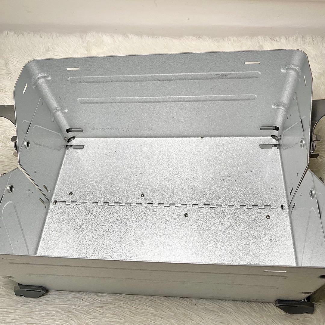 【良品】スノーピーク シェルフコンテナ25 天板付 2台セット