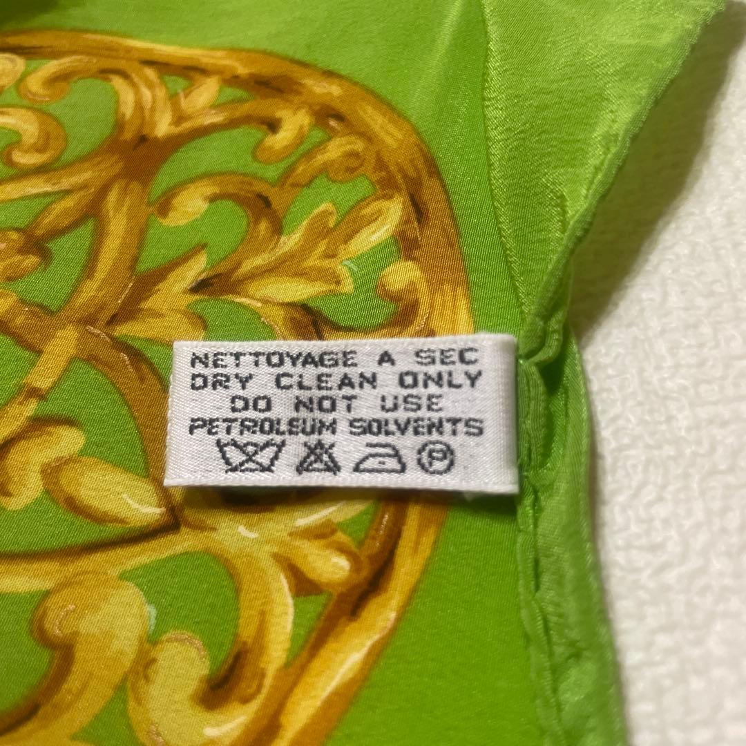 美品 CHANEL シャネル 大判 ストール マフラー シルク