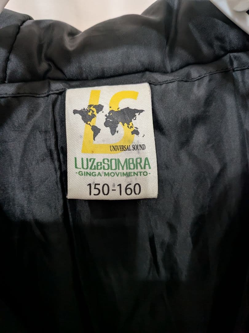 Luz e Sombra ブラック ベンチコート 150-160