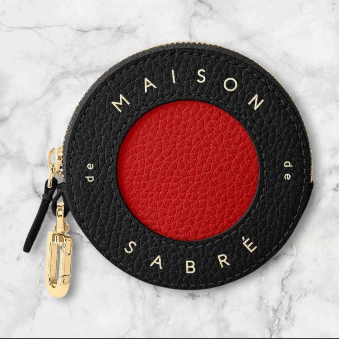 値下げ！美品！　メゾンドサブレ　三つ折り　財布　ウォレット　ケース　セット