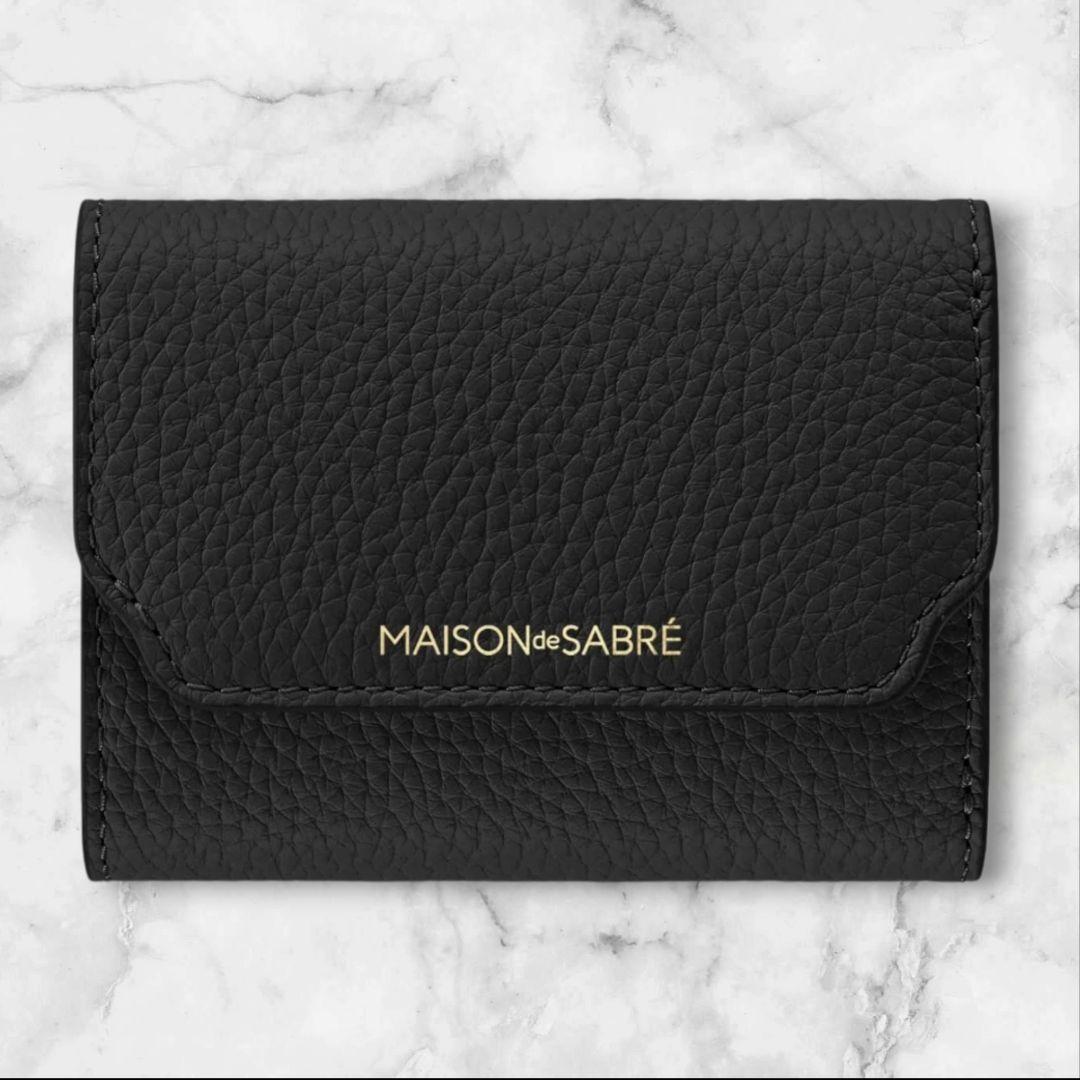 値下げ！美品！　メゾンドサブレ　三つ折り　財布　ウォレット　ケース　セット