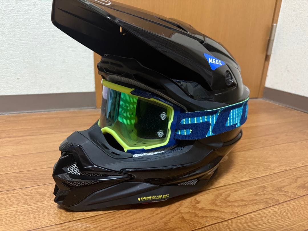 SHOEI VFX-WR クリアブラック ヘルメット XL (おまけゴーグル付)