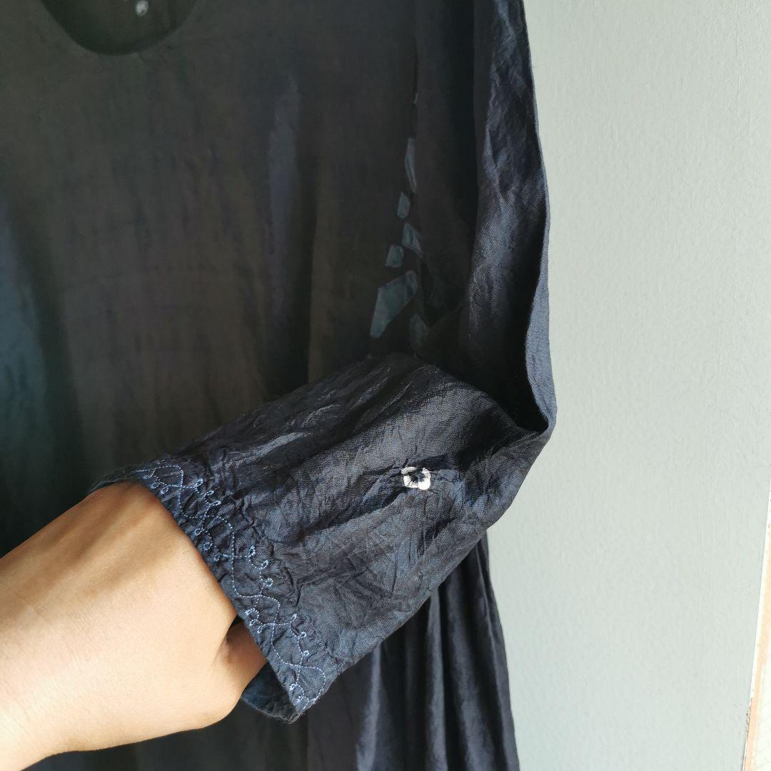 MAKU、 maku textiles チュニック 五分丈