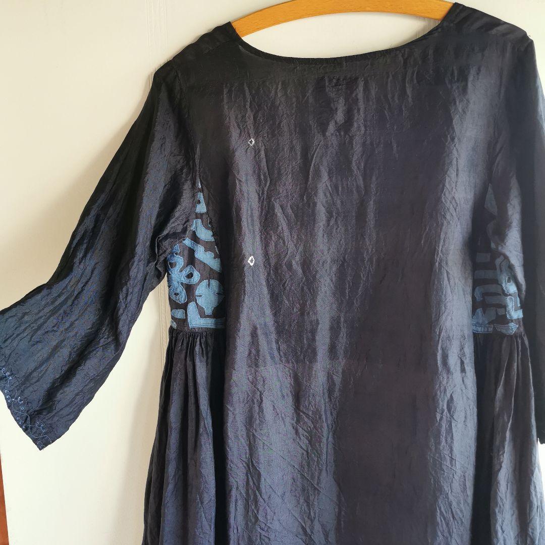 MAKU、 maku textiles チュニック 五分丈