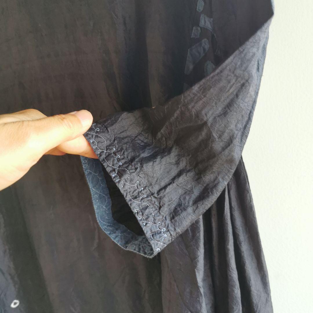 MAKU、 maku textiles チュニック 五分丈