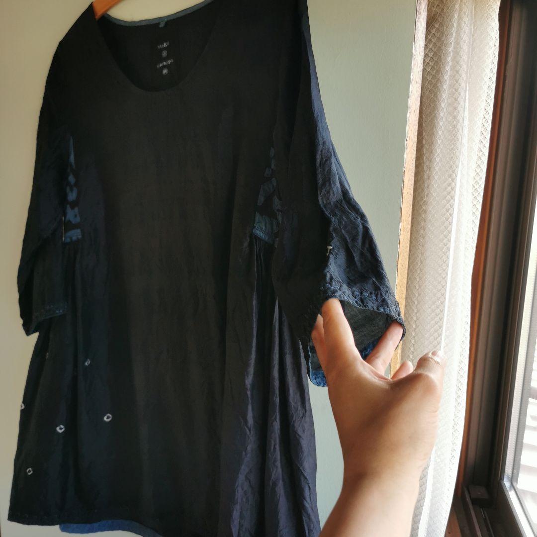 MAKU、 maku textiles チュニック 五分丈