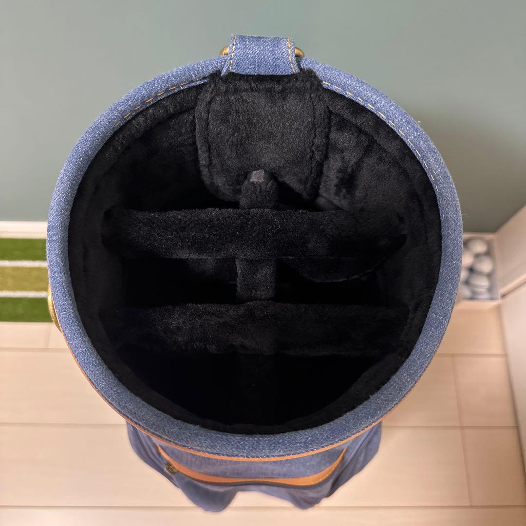 PARADISO ゴルフバッグ CB-T2723-17 ネイビー デニム