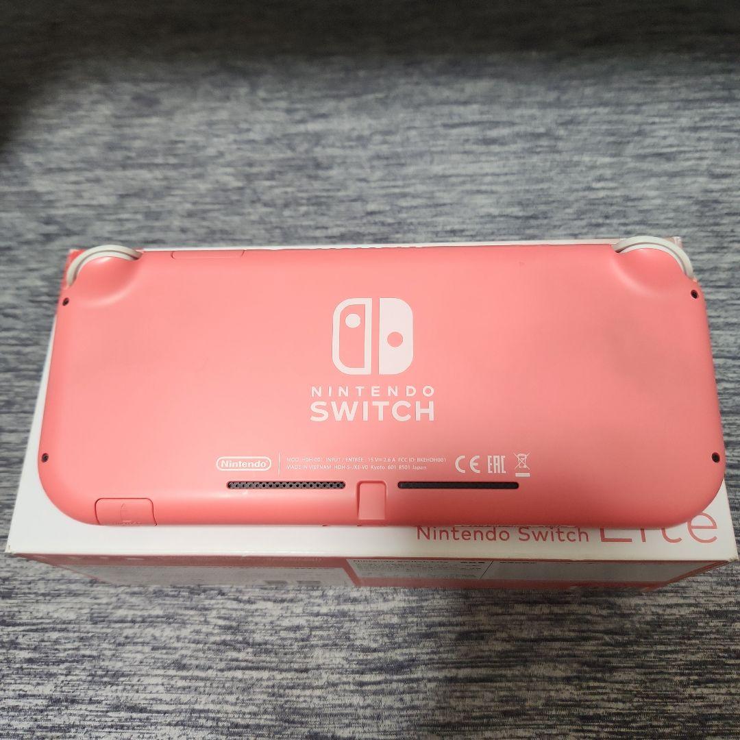 Nintendo Switch Lite ピンク 本体、箱