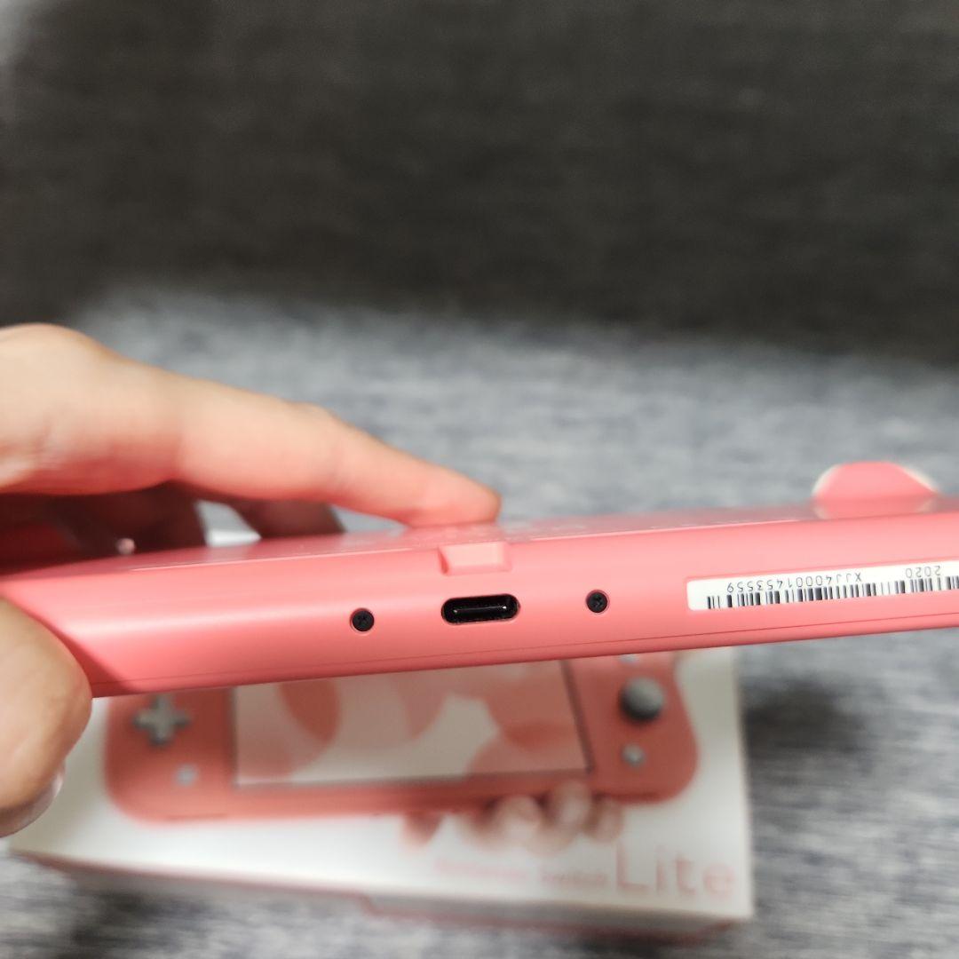 Nintendo Switch Lite ピンク 本体、箱