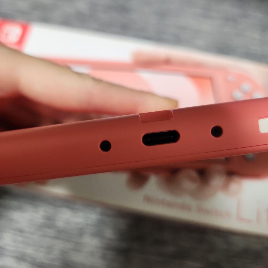 Nintendo Switch Lite ピンク 本体、箱