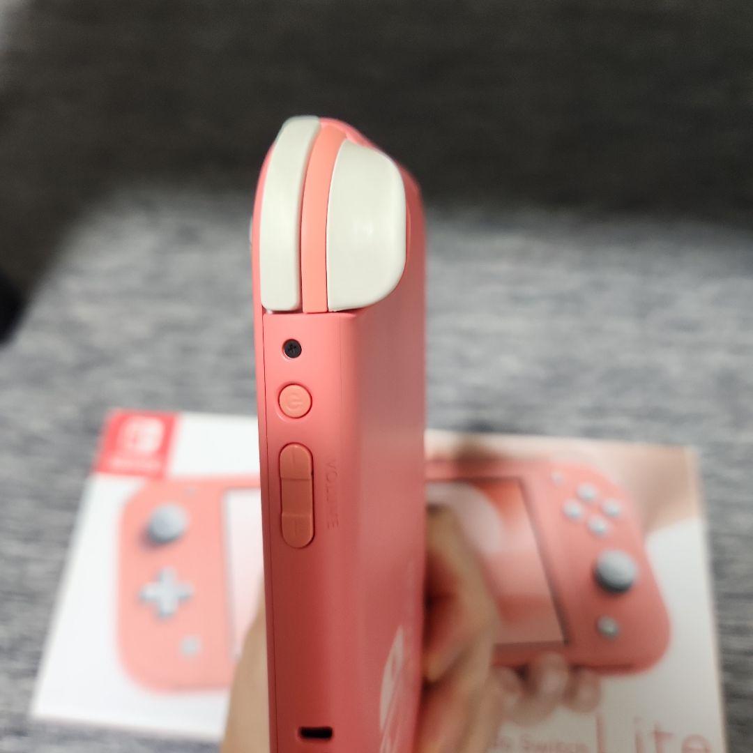 Nintendo Switch Lite ピンク 本体、箱