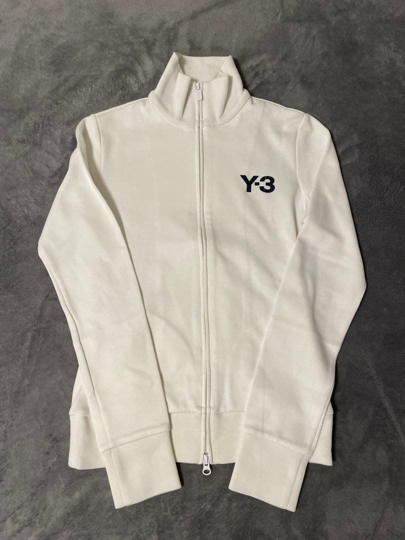 Y-3 adidas ジップアップ　トラックジャケット　ホワイト　P95441