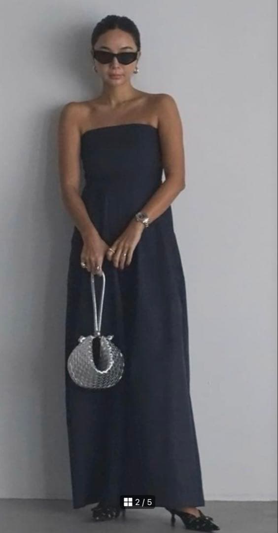 room306 Bare Tuck Wide All-in-one【NAVY】