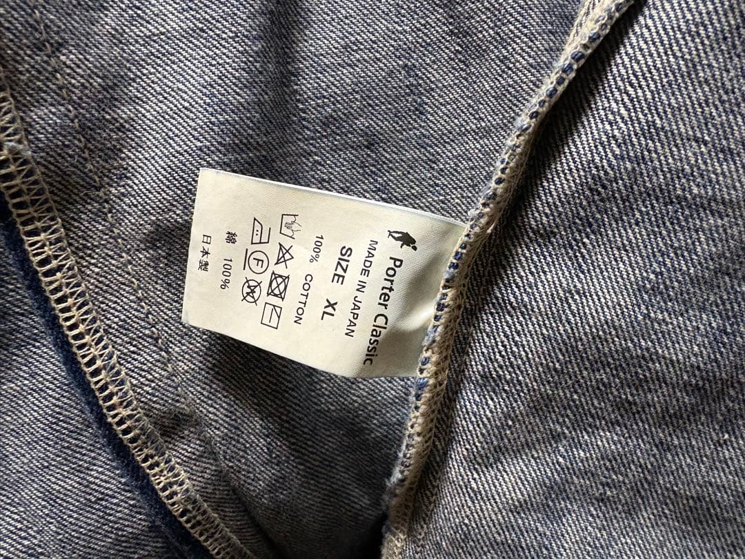 ポータークラシック　STEINBECK DENIM COVERALLS