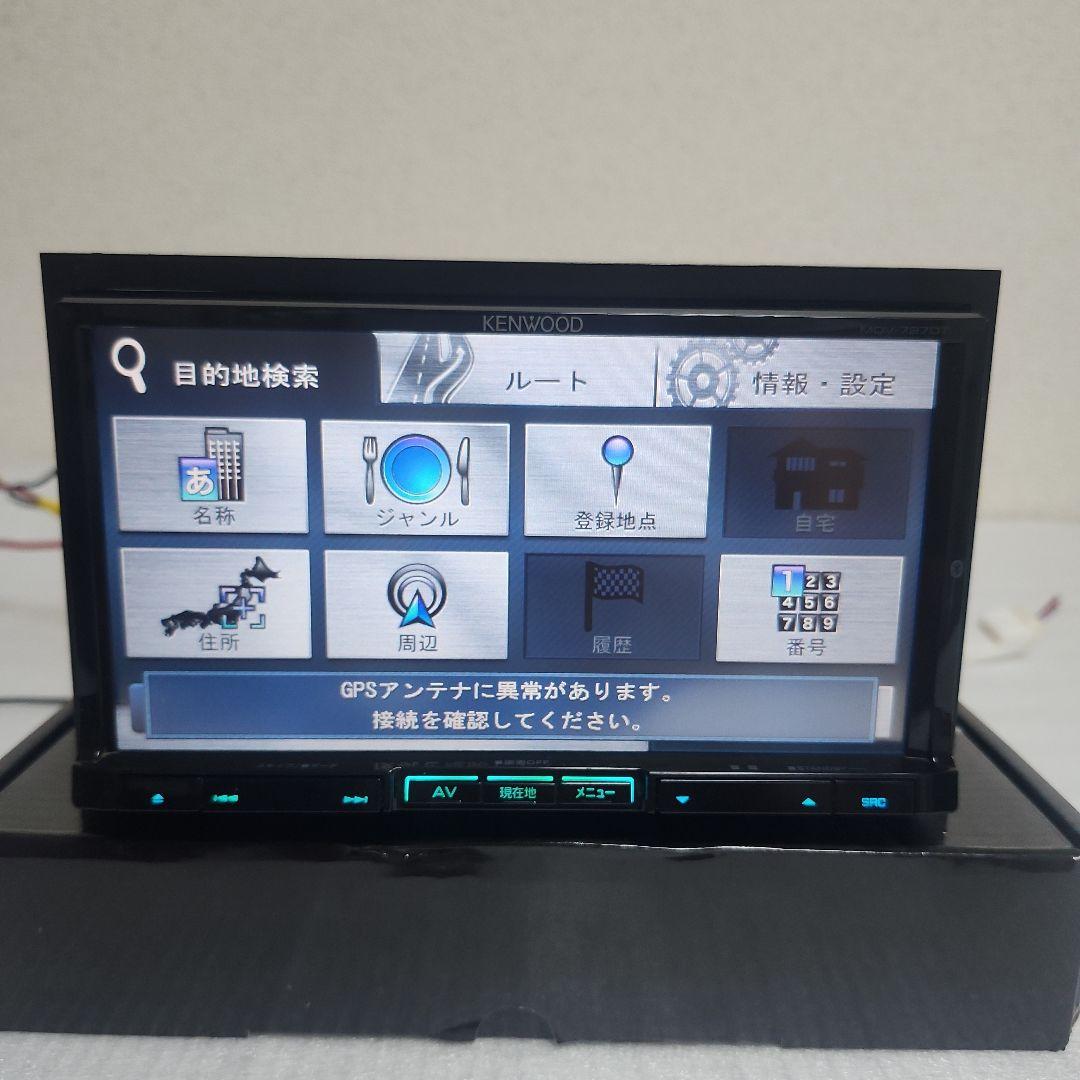 KENWOOD 地デジチューナー GPSナビ