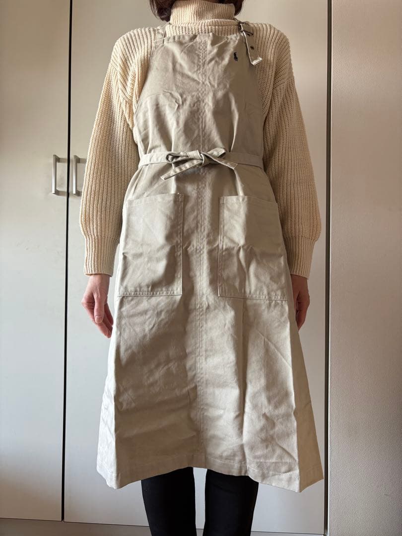 Ralph Laurenラルフローレン　エプロン ベージュ 新品未使用 男女兼用