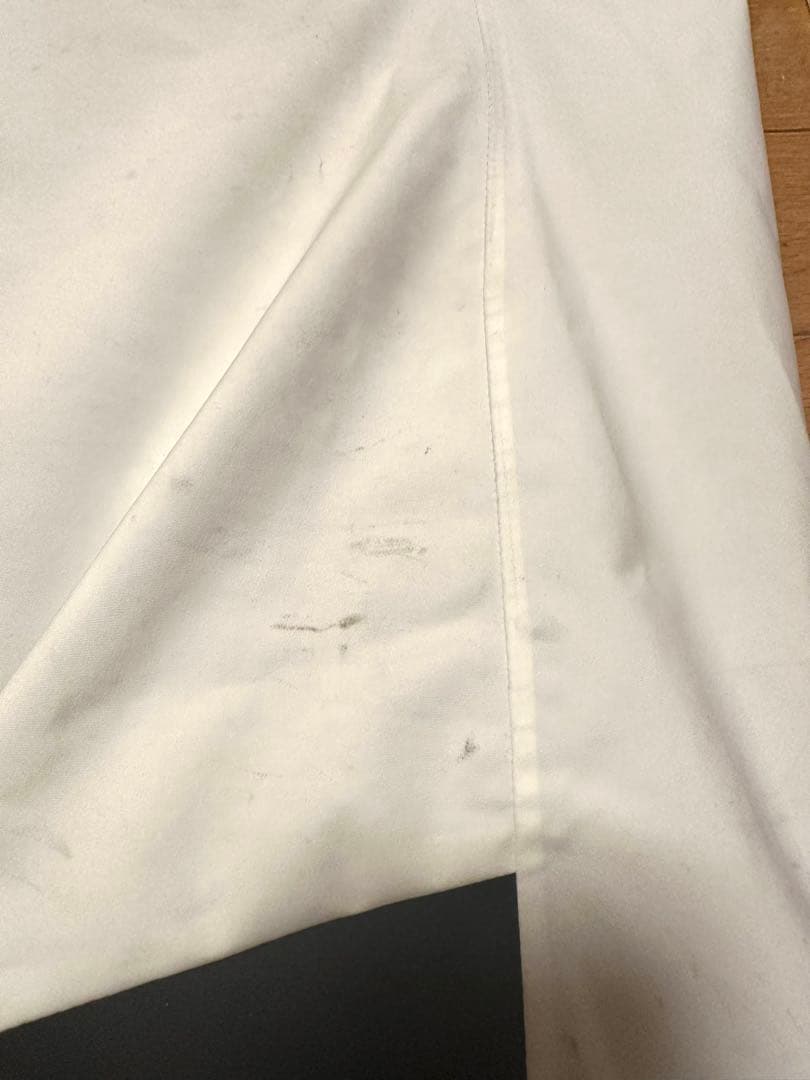 DESCENTE ホワイト スキーウェア オーバーオール