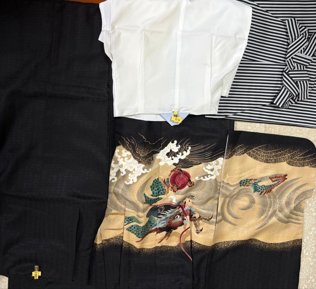 七五三　5才　男の子　晴れ着　一度使用クリーニング済　美品