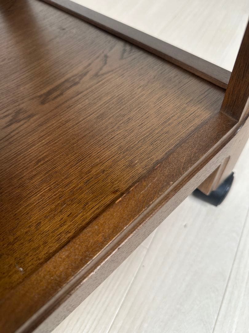 カリモク キッチンワゴン AS6116 ナチュラル シンプル キャスター※i4※