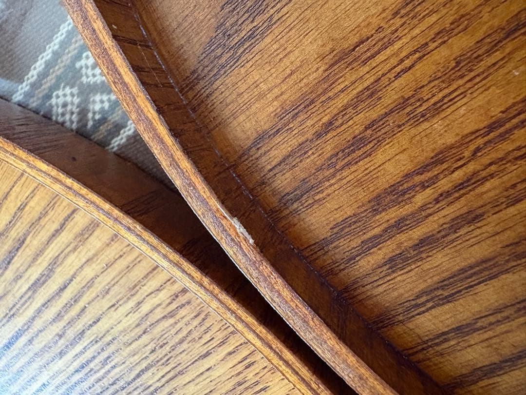 木製トレー　半月盆　和風　5枚セット