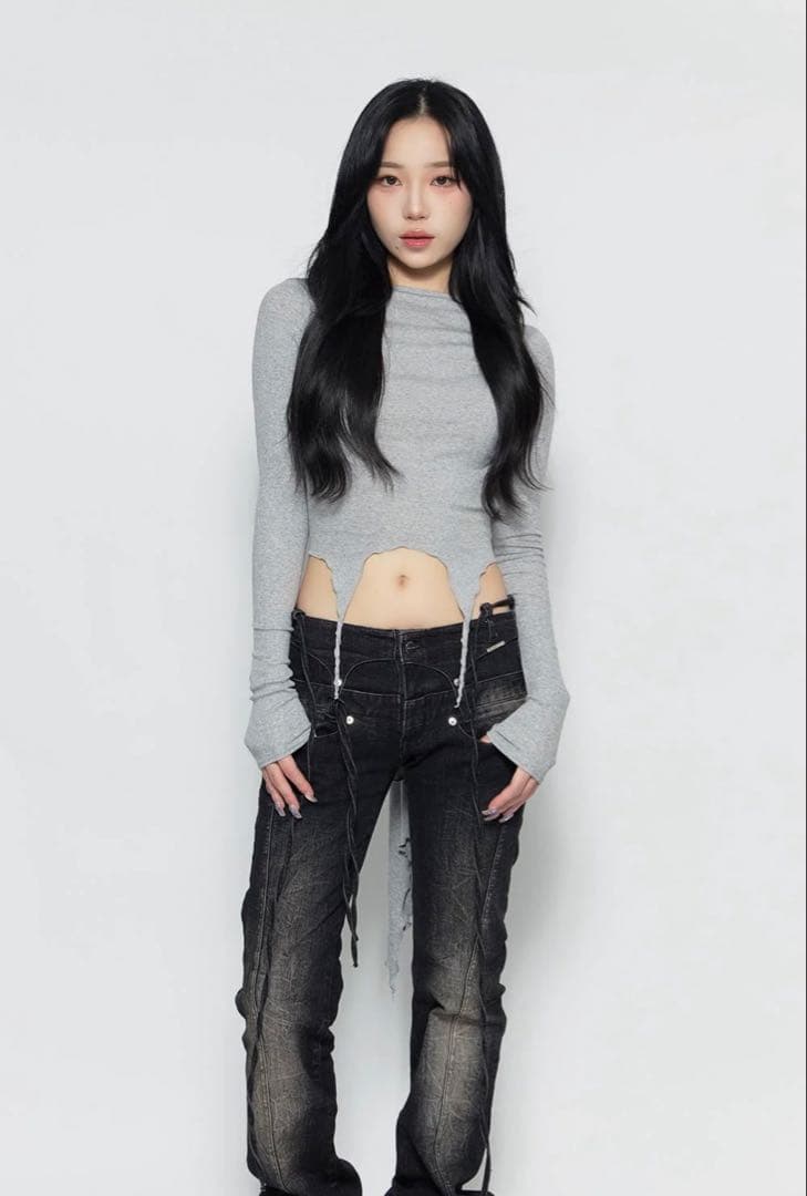 トップス S ribbon tail tops THEREDTHREAD