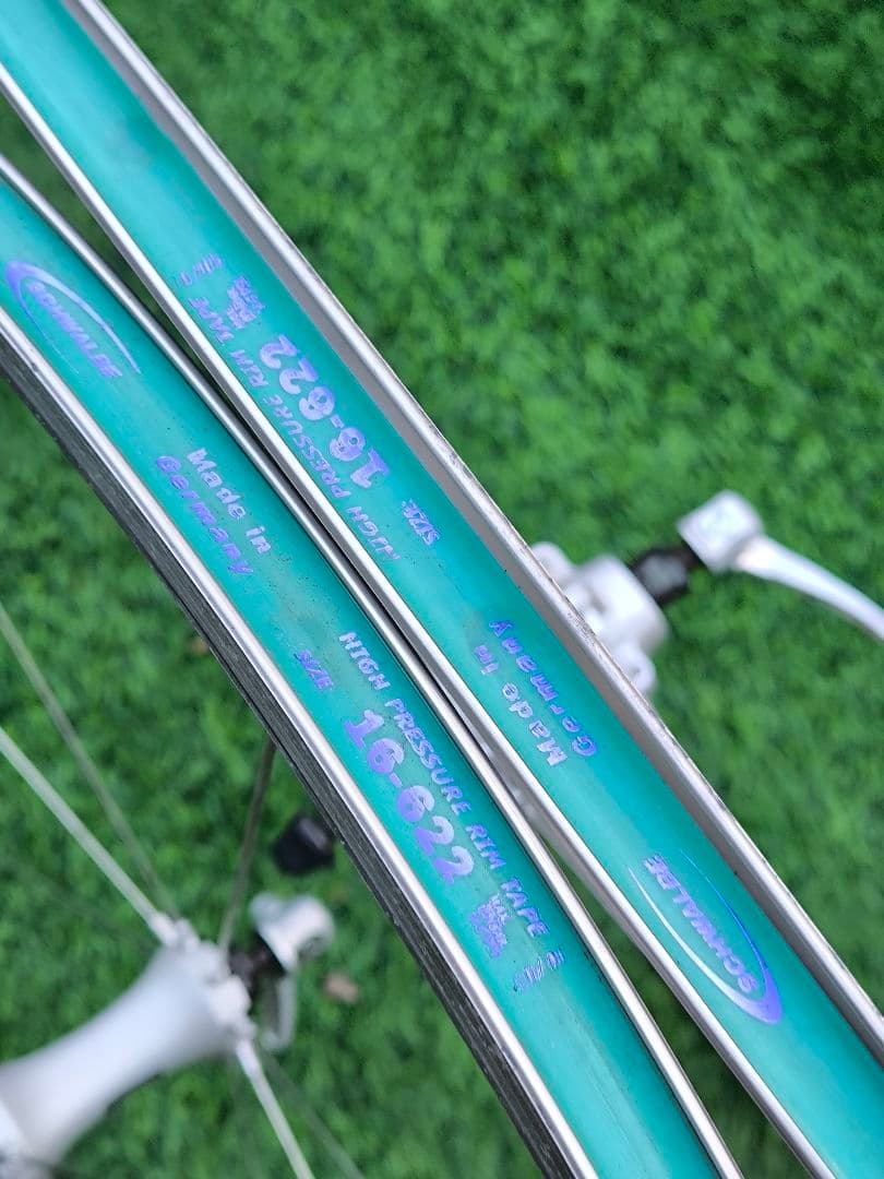 ロードバイク シマノ アルミ ホイール 2個セット