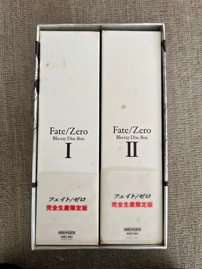 【全巻収納BOX付録付】Fate/Zero Blu-ray Box I&II