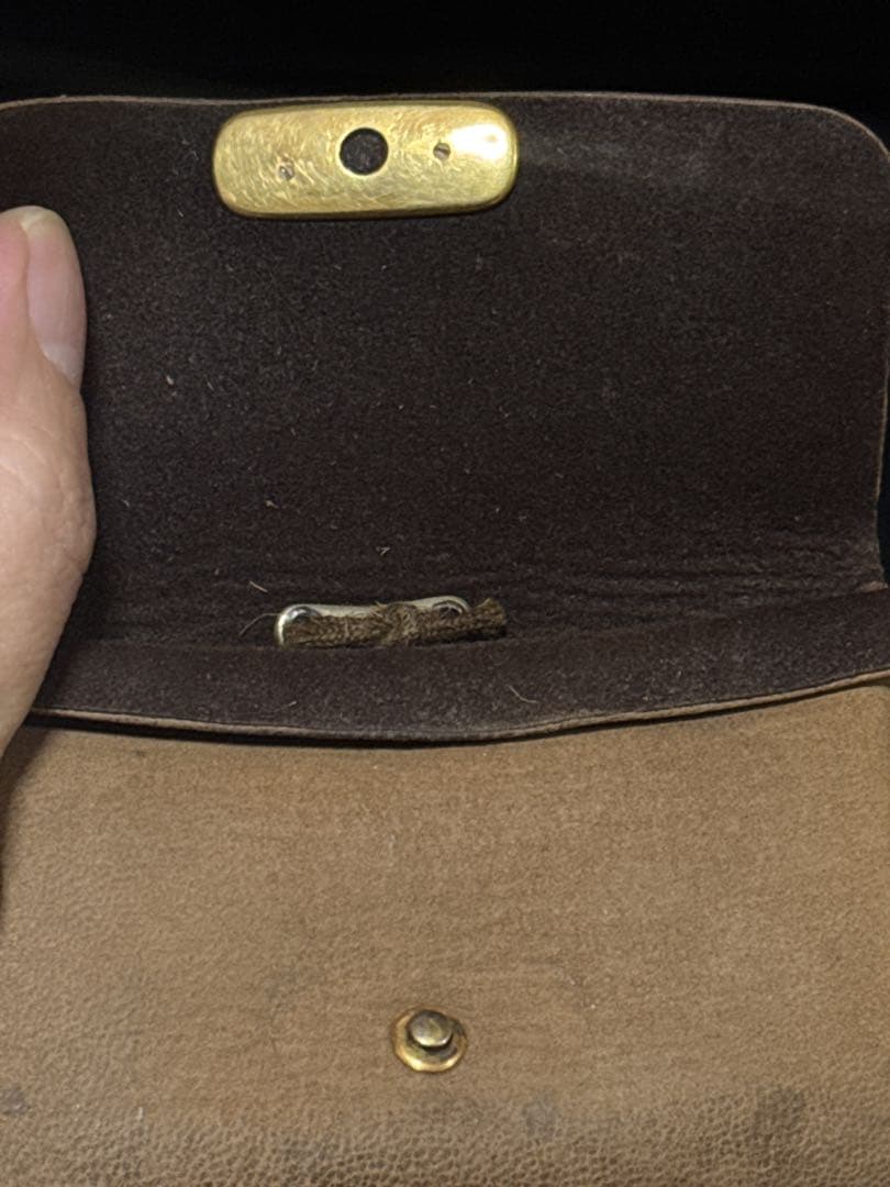 極上 江戸末期〜明治期 村田 純金 刻印 細密彫金 純金 煙管 莨入 K24