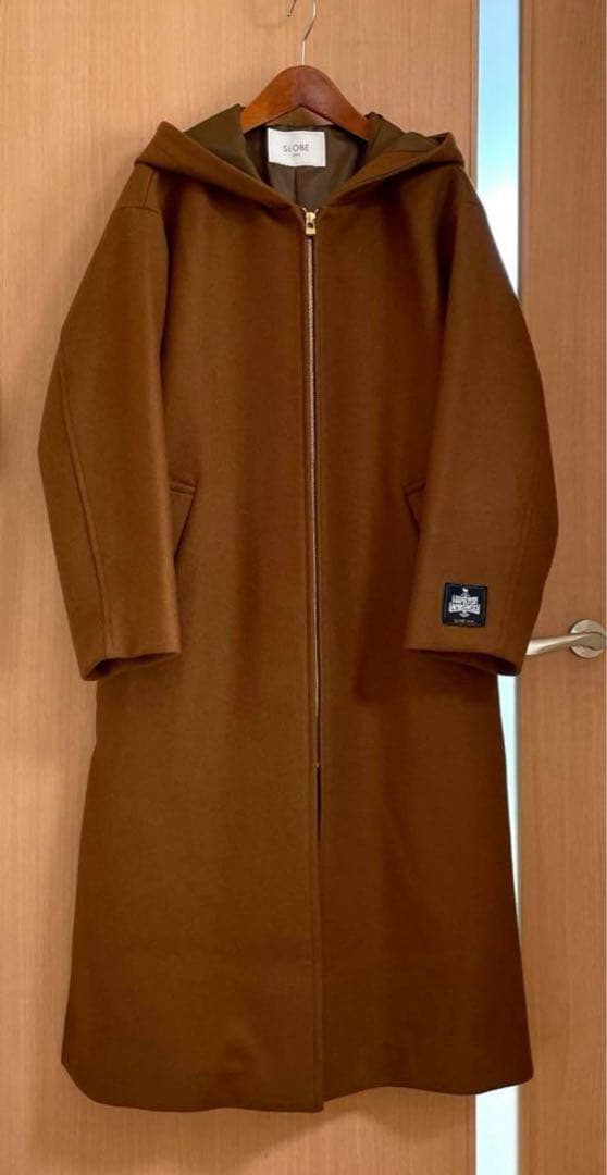 ☆未使用☆スローブイエナ 定価27,500円 HAMILTONフードロングコート