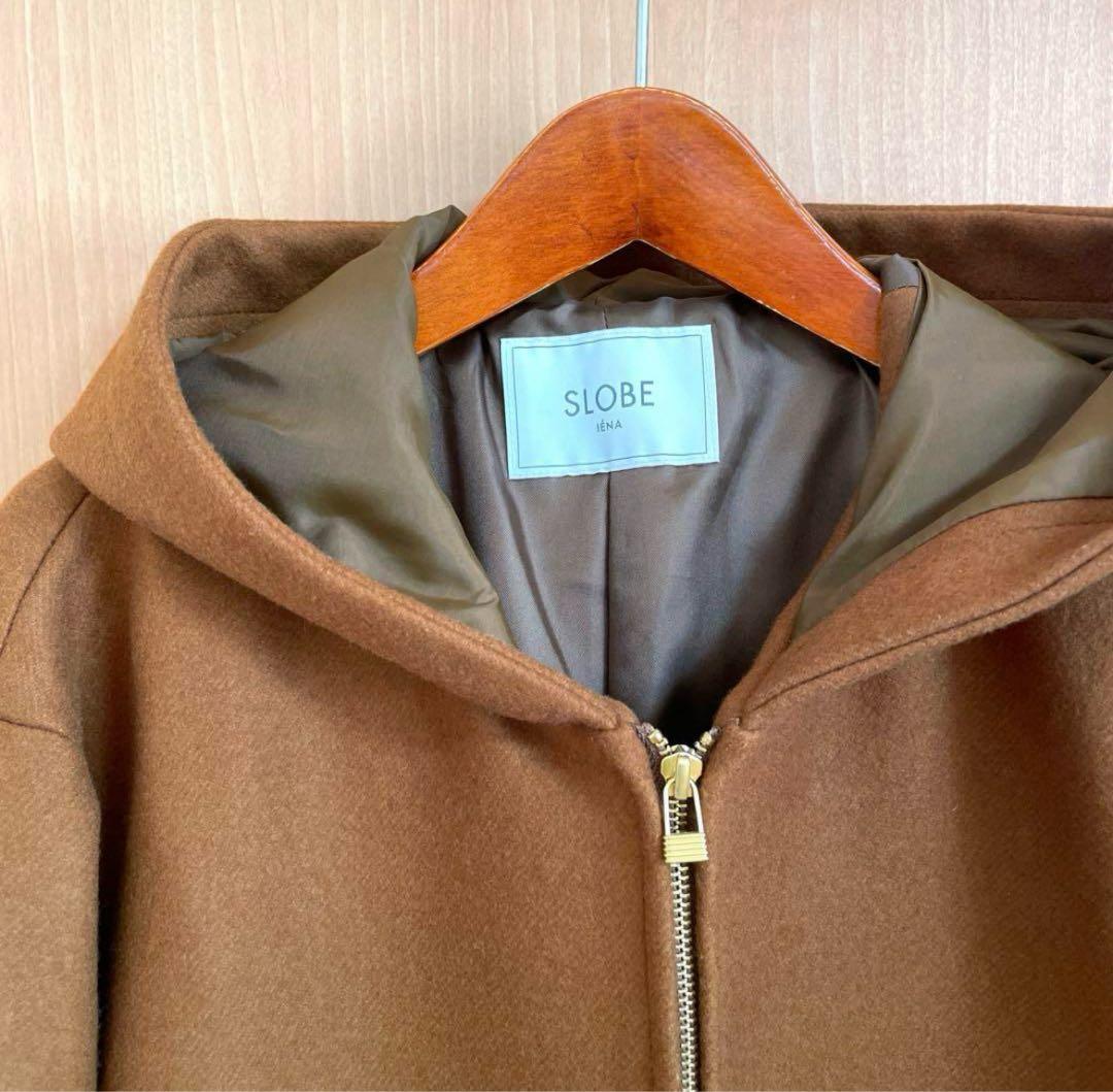 ☆未使用☆スローブイエナ 定価27,500円 HAMILTONフードロングコート